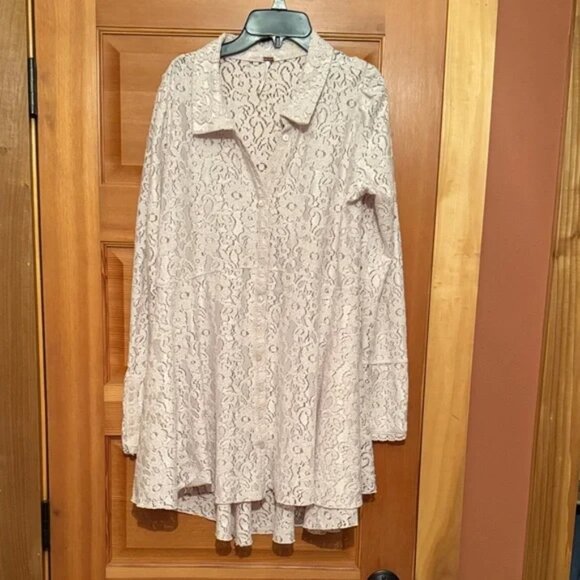 Free People Tops - Free People Lace Tunic